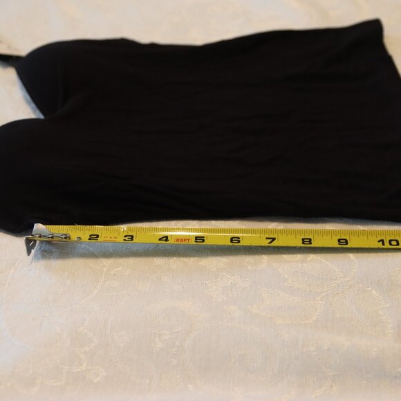 NWT CharMing & Dream Medium Black Adjustable Spaghetti Strap Padded Tank/Cami - Picture 9 of 11